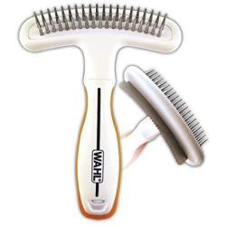 Wahl 858424 2-in-1 Double Row Rake with Shedding Blade
