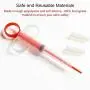 Whasin Pet Medicine Syringe, Professional Pet Pill Popper for Dogs and Cats, Reusable Pet Pill Gun with 2 Soft Silicone Tips, Medical Feeding Dispenser for Young and Small Animals Whasin Pet Medicine Syringe, Professional Pet Pill Popper for Dogs and Cats, Reusable Pet Pill Gun with 2 Soft Silicone Tips, Medical Feeding Dispenser for Young and Small Animals