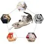Cat Scratchers for Indoor Cats,Natural Sisal Anti-Bite Cat Scratch Pad for Floor,Wall Mounted Non Slip Cats Scratching Mat for Sleeping,Exercising,Playing,Cute Kitty Shape Toys,Protector of Furniture Cat Scratchers for Indoor Cats,Natural Sisal Anti-Bite Cat Scratch Pad for Floor,Wall Mounted Non Slip Cats Scratching Mat for Sleeping,Exercising,Playing,Cute Kitty Shape Toys,Protector of Furniture