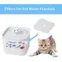 Pet Water Fountain Filters - High Density Replacement Filter for 2.0L Automatic Water Dispensers (Pack of 5) Pet Water Fountain Filters - High Density Replacement Filter for 2.0L Automatic Water Dispensers (Pack of 5)