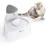 isYoung Cat Water Fountain, 101oz/3L LED Automatic Pet Water Fountain, Ultra Quiet Pet Water Dispenser with Adjustable Water Flow and Activated Carbon Filter for Dogs, Cats, and Small Animals
