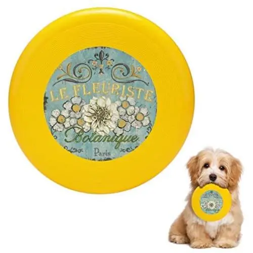 Pet Frisbee Flying Disc Dog Toy - Multifunction Le Fleuriste De Bontanique Debbie Dewitt Pet Frisbee Flying Disc Dog Toy - Multifunction Le Fleuriste De Bontanique Debbie Dewitt
