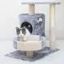 N/D cat Trees and Towers Scratching Post ,Cat Platform with cat Litter, Two-Story cat Playground Furniture N/D cat Trees and Towers Scratching Post ,Cat Platform with cat Litter, Two-Story cat Playground Furniture