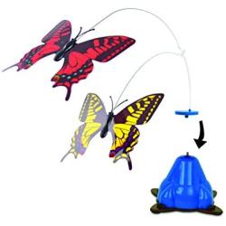 OurPets Whirling Wiggler Spinner Interactive Cat Toy
