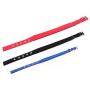 Chenyouwen Pet Toys Great Foam Cotton Polyester Pet Collars Pet Neck Strap Dog Neckband Cats Dogs Collars, 3cm x 47cm (Black) (Color : Blue)