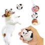 i-STUDIO Farm Bounce Balls for Dogs, Indoor Safe Dog Toys for Exercise, Training, Realistic Characters Attractive Dog to Play, 3 Pack