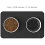Petty Silicone Pet Feeding Dog Cat Bowl Mat Non-Stick Food Pad Water Cushion Waterproof,Easy Clean