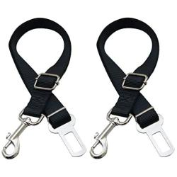 WootPet Adjustable Dog Car Seat Belt, All Metal Hardware, Heavy Duty Carabiner, Optimal Safety and Security