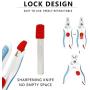 LOTSOF Professional Dog Cat Nail Clippers and Trimmers- Safety Guard to Avoid Over Cutting, Free Nail File in Anti-Slip Handle, Razor Sharp Blade Grooming Tool for Large and Small Animals