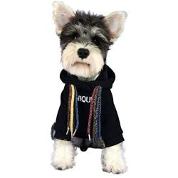 ChoChoCho Lucky Dog Hoodie Dogs Sweatshirt Pet Clothes Fashion Outfit for Dog Cat Puppy Small Medium