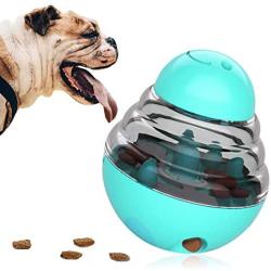 HappyPets World Dog Food Dispenser Ball Toy, Interactive Puzzle Treat Ball,Slow Feeder Pet Food Treat Ball,Tumbler Design Iq Ball for Puppy, Small to Medium Cats, Dogs, and Pets