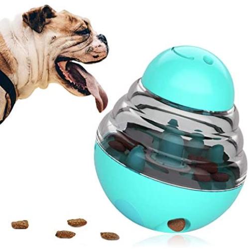 HappyPets World Dog Food Dispenser Ball Toy, Interactive Puzzle Treat Ball,Slow Feeder Pet Food Treat Ball,Tumbler Design Iq Ball for Puppy, Small to Medium Cats, Dogs, and Pets