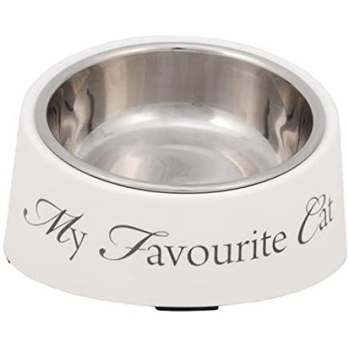 Designed by Lotte Melamine Feed Bowl, 14 cm, White