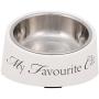 Designed by Lotte Melamine Feed Bowl, 14 cm, White