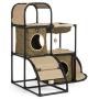 Prevue Pet Products Catville Townhome, Leopard Print