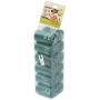 ZippyPaws - Dog Poop Pick-Up Bags, Replacement Rolls, Large Strong Waste Bags with Easy-Tie Handles, Measures 14.5 Inch by 5.5 Inch - Green, 180 Count