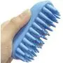 ZOOPOLR Pet Silicone Shampoo Brush for Long & Short Hair Medium Large Pets Dogs Cats, Anti-Skid Rubber Dog Cat Pet Mouse Grooming Shower Bath Brush Massage Comb ZOOPOLR Pet Silicone Shampoo Brush for Long & Short Hair Medium Large Pets Dogs Cats, Anti-Skid Rubber Dog Cat Pet Mouse Grooming Shower Bath Brush Massage Comb