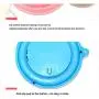 WWYM Cat Scratcher, Cat Scratchpad with Ball Mouse, Circular Plastic Corrugated Paper Cat-Scratchpad Toy Cat-Tease Plate Pet Supplies,Pink WWYM Cat Scratcher, Cat Scratchpad with Ball Mouse, Circular Plastic Corrugated Paper Cat-Scratchpad Toy Cat-Tease Plate Pet Supplies,Pink