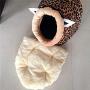 Creation Core Warm Plush Pet Bed House Cute Pet Cave for Small Dogs Cats with Removable Cushion Inside