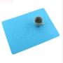 Silicone Waterproof Dog Cat Pet Feeding Mats,Anti-Slip Pet Bowl Mats,FDA Grade Pet Feeding Mat