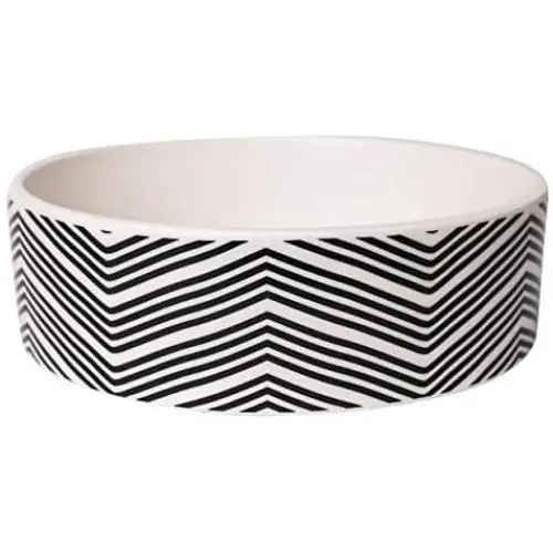 Park Life Designs Small Pet Bowl, Alto Pattern, 5-1/4 inch Heavyweight Ceramic Dish Stays Put, Microwave and Dishwasher Safe Park Life Designs Small Pet Bowl, Alto Pattern, 5-1/4 inch Heavyweight Ceramic Dish Stays Put, Microwave and Dishwasher Safe