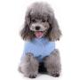 Small Dog Sweater, Warm Pet Sweater, Cute Knitted Classic Dog Sweaters for Small Dogs Girls Boys, Cat Sweater Dog Sweatshirt Clothes Coat Apparel for Small Dog Puppy Kitten Cat (Small, Light Blue)