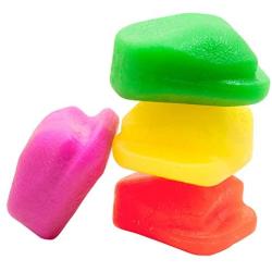 Ruff Dawg Rock Floating Rubber Dog Toy Assorted Neon Colors