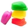 Ruff Dawg Rock Floating Rubber Dog Toy Assorted Neon Colors