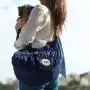 Alfie Pet - Tyler Pet 1-Sided Mesh Sling Carrier - Color: Navy