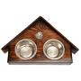 Newfoundland, a Dogs Bowl with a Relief from ArtDog