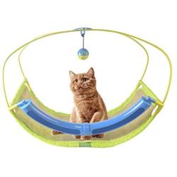 Tylu Cat Scratcher Sofa Multifunctional Cat Hammock Cat Climbing Frame Cat Game Toy for Small to Medium Size Cat