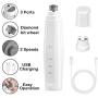 Pet Nail Grinder - Dog Cat Electric Toenail Trimmer Clipper Puppy Animal Paws Painless File Smooth Grooming Kit - 2 Speed Adjustable