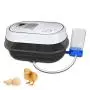 GOOD MOTHER Egg Incubator 18 Eggs Fully Automatic Incubator Poultry Hatcher for Chickens Ducks Goose Birds Quail Eggs LED displays Shows Days to Hatch GOOD MOTHER Egg Incubator 18 Eggs Fully Automatic Incubator Poultry Hatcher for Chickens Ducks Goose Birds Quail Eggs LED displays Shows Days to Hatch
