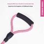 YIMUMU Dog Harness Leash Set for Small Puppy & Medium Breed Dogs No-Pull Adjustable Halter Harnesses for Pet Cats, Heavy Duty Neck Chest Strap Perfect Accessories for Walking Trainin Dogs, Pink