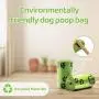 Feeko Dog Poop Bags, 9 Rolls, 15 Doggy Bags Per Roll, Extra Thick and Strong, Biodegradable Waste Bags with Dispenser, Scented, Leak-Proof, Earth-Friendly Poop Bags for Dog.