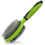 ORFELD Dog Brush Pin and Bristle Brush, Cat Brush 2 Sided Combo Detangling Dog Brush, Dog Brush for Shedding Short Hair, Grooming Large Dog, Pet Grooming Comb, Double-Sided Brush, Grooming Brush