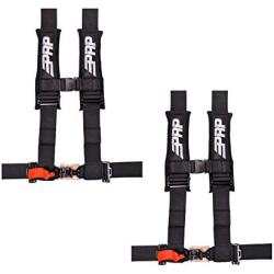 PRP 3'' Black 4 Point Harness SB4.3 (Set of 2)