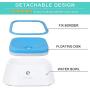 Kinghouse Dog Bowl Dog Water Bowl No-Spill Pet Water Bowl Slow Water Feeder Dog Bowl No-Slip Pet Water Dispenser for Dogs and Cats