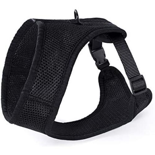 Mile High Life | Dog Cat Vest Harness | No Choke Pull | Easy Step-in | Breathable Soft Mesh Padding | Puppy Training Halter