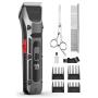 PETLIBRO Dog Clippers, LCD Display Dog Hair Grooming Clippers Kit with Low Power Indicator, Low Noise USB Rechargeable Cordless Electric Pets Hair Clippers for Dogs Cats Pets