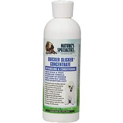 Natures Specialties Dog Conditioner Spray Concentrate for Pets, Concentrate 15:1, Made in USA, Quicker Slicker, 8oz