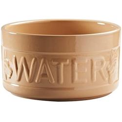 Mason Cash Lettered Water Bowl for Dogs, Cane, 20 cm