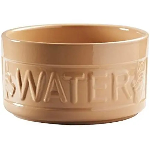 Mason Cash Lettered Water Bowl for Dogs, Cane, 20 cm