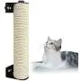 Petter Cat Scratching Post, Sisal Cat Scratcher Climber Wall Cat Scratching Post Cage Mounted Sisal Scratcher for Cats Space-Saving Scratch Post Petter Cat Scratching Post, Sisal Cat Scratcher Climber Wall Cat Scratching Post Cage Mounted Sisal Scratcher for Cats Space-Saving Scratch Post