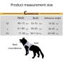DGSD Tactical Dog Harness with Metal Buckle,Working Pet MOLLE Vest with Handle, Easy Control Handle for Large Dog Walking, Hook and Loop for Dog Patch, No Pulling Front Leash Clip,C,M
