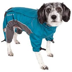 DogHelios Blizzard Full-Bodied Adjustable and 3M Reflective Dog Jacket