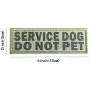 jujupups Glow in Dark and Reflective Dog Patches, Service Dog ,in Training, do not Pet, Tags for Hook and Loop Patches Vests and Harnesses (Service Dog DO NOT PET, 6X2 inch) jujupups Glow in Dark and Reflective Dog Patches, Service Dog ,in Training, do not Pet, Tags for Hook and Loop Patches Vests and Harnesses (Service Dog DO NOT PET, 6X2 inch)