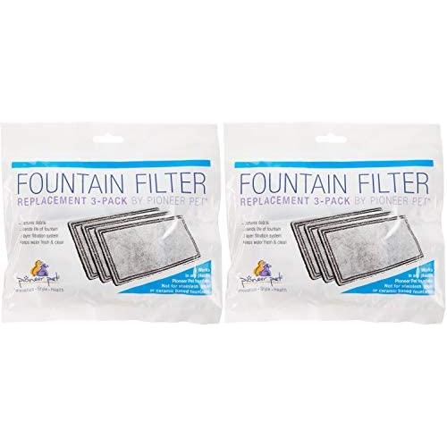 Pioneer Pet Replacement Filters for Plastic Fountains