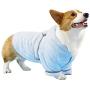 Pet Bathrobe, Dog Bath Towel Microfiber Fast Drying Super Absorbent Dog Pajamas with Hooded Dog Coats for Small Medium Dog Cat