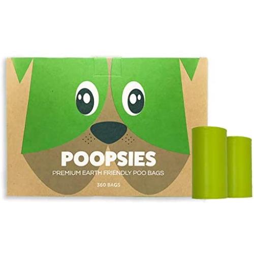 Premium Earth-Friendly Dog Poop Bags - Thicker & Easy to Open - 360 Count - Breaks Down in just 1 Year Premium Earth-Friendly Dog Poop Bags - Thicker & Easy to Open - 360 Count - Breaks Down in just 1 Year